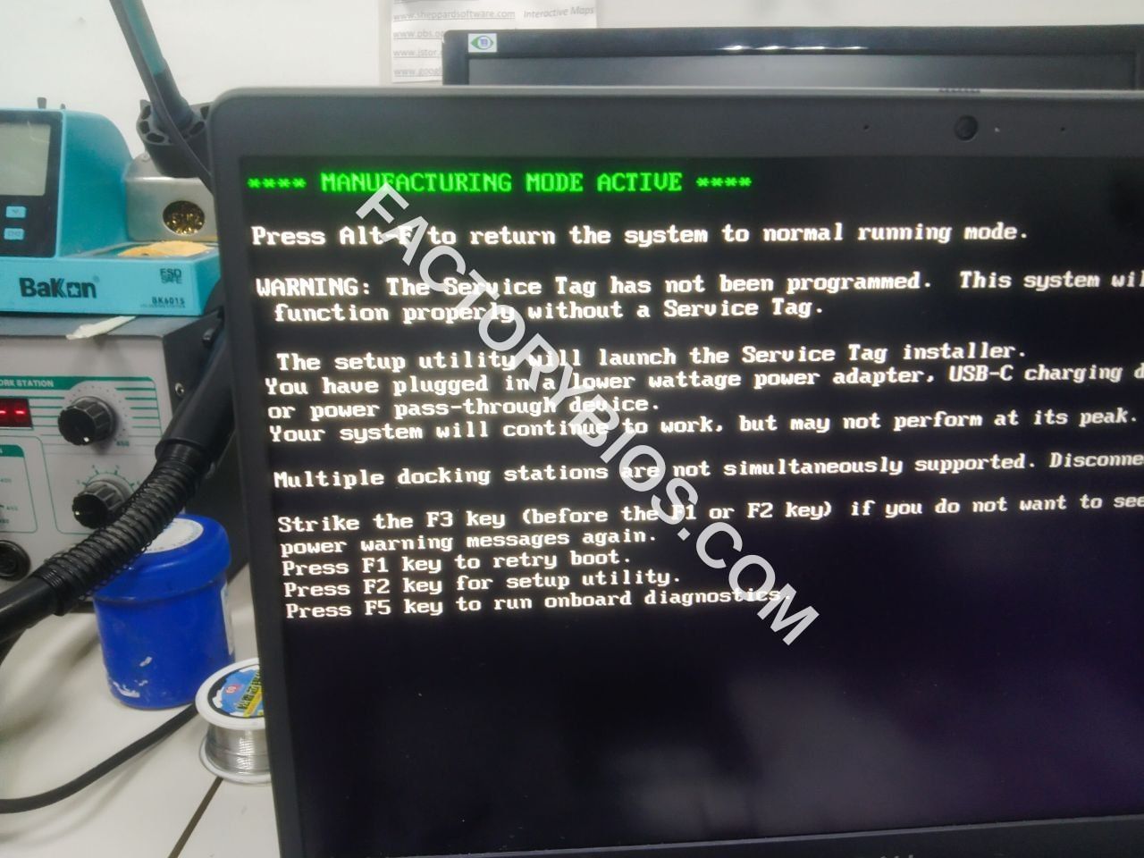 Dell Precision 7560 - Dell Precision 7560 COR H GDB55 LA-K621P Rev 1.0 (A00) 2021-04-26 i7-11850H 25VY3K3 FACTORY BIOS - Image 2