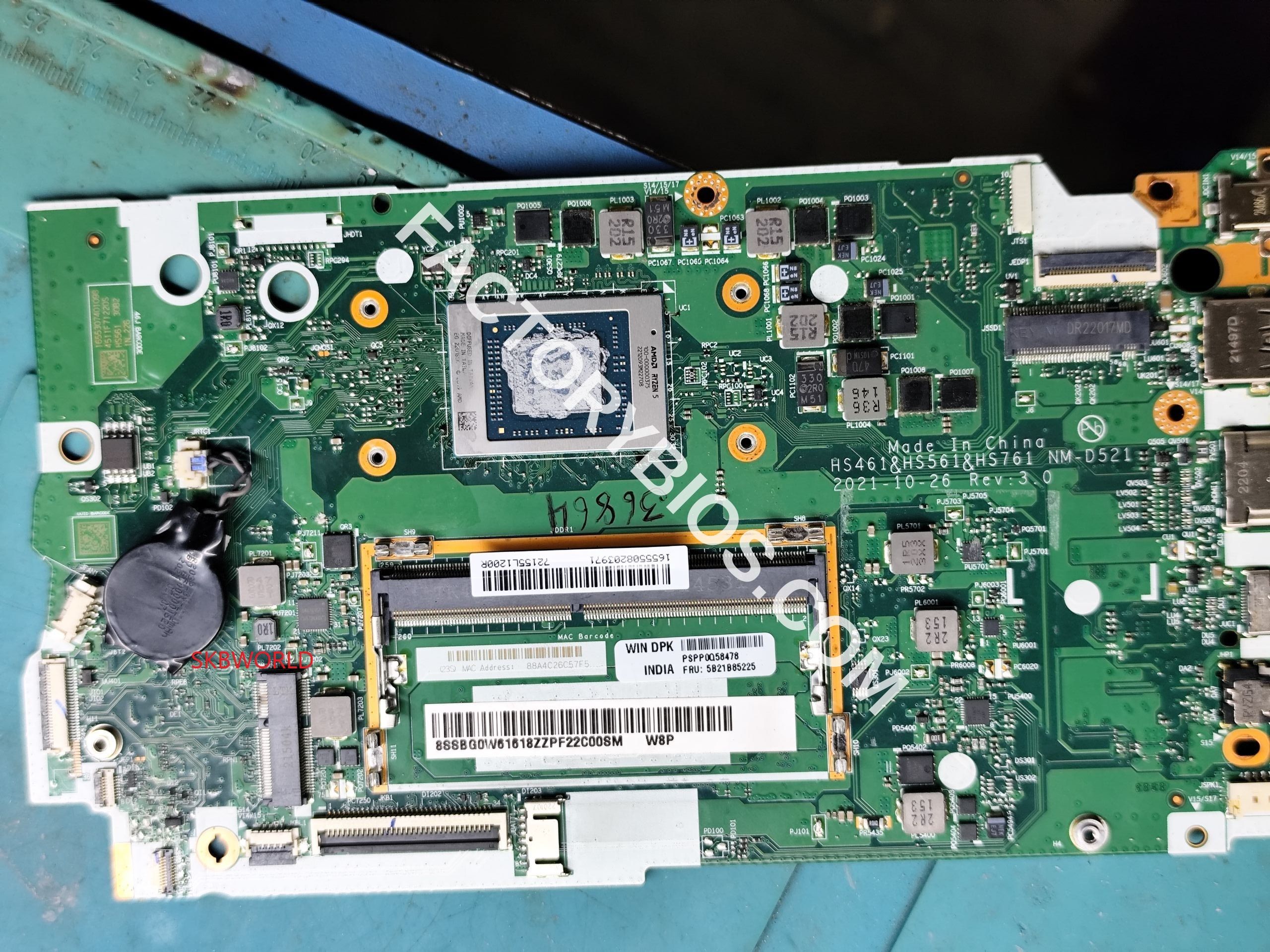 Lenovo IdeaPad 3 15ALC6 - LENOVO IdeaPad 3 15ALC6 HS461 HS561 HS761 NM-D521 Rev 3.0 2021-10-26 AMD RYZEN 5 EC FACTORY BIOS - Image 2