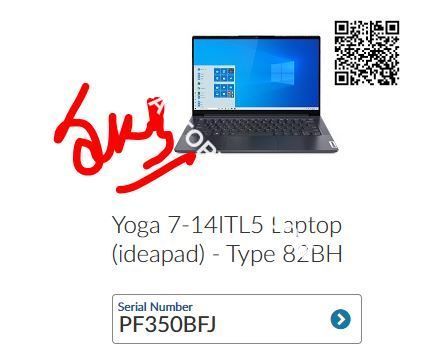 Lenovo Lenovo Yoga 7-14ITL5 Type 82BH - Lenovo Yoga 7-14ITL5 Type 82BH SRK02 CON LP GYG41 GYG51 NM-D131 Rev 1.0 2020-07-27 F5CN64WW F5CN6 FACTORY BIOS - Image 3
