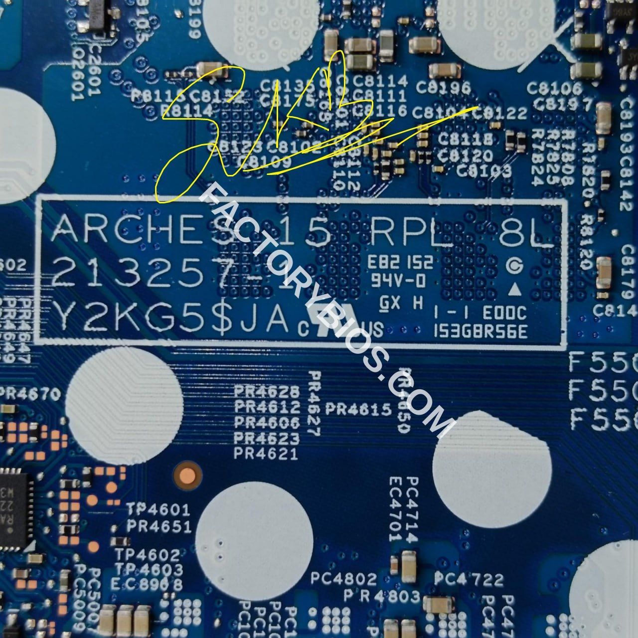 Dell Dell Precision 3580  - DELL Precision 3580 SRMJ6 COR LP ARCHES 15 RPL 213257-1 FY2KG5$JA SCHEMATICS BOTH 32MB 16MB FACTORY BIOS  - Image 1