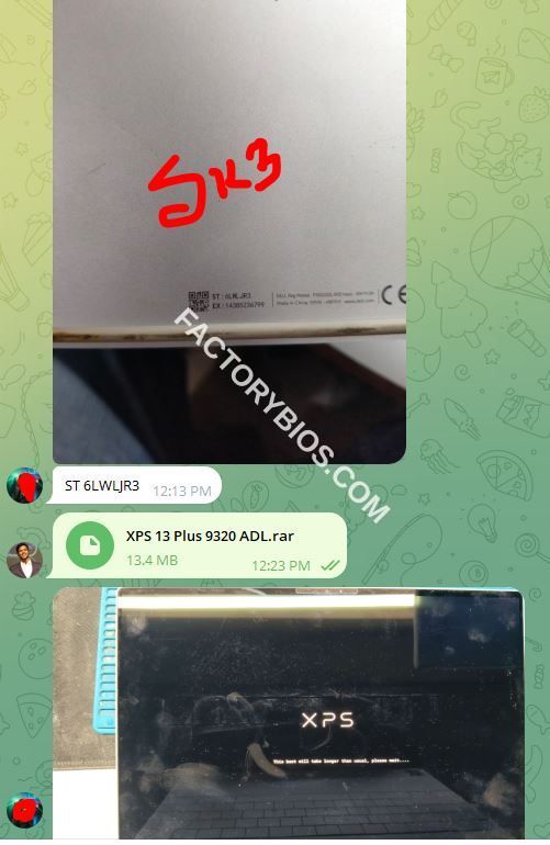 Dell DELL XPS 13 Plus 9320 ADL - DELL XPS 13 Plus 9320 ADL GDO31 LA-L071P Rev 1.0 (A0O) 2021-12-22 SRLD9 6LWLJR3 FACTORY BIOS - Image 3
