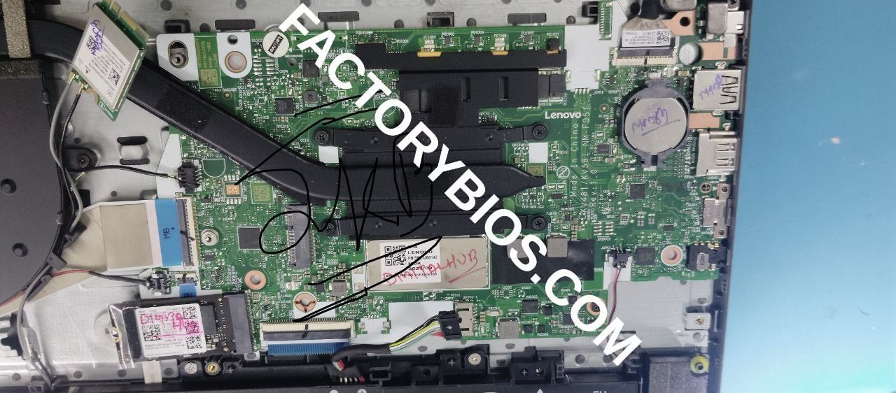 Lenovo Lenovo V15 G4 AMN - LENOVO Lenovo V15 G4 AMN  Type 82YU  AMD RYZEN 3 L1CN38WW NM-F051 REV 1.0 PDF BDV FACTORY BIOS  - Image 2